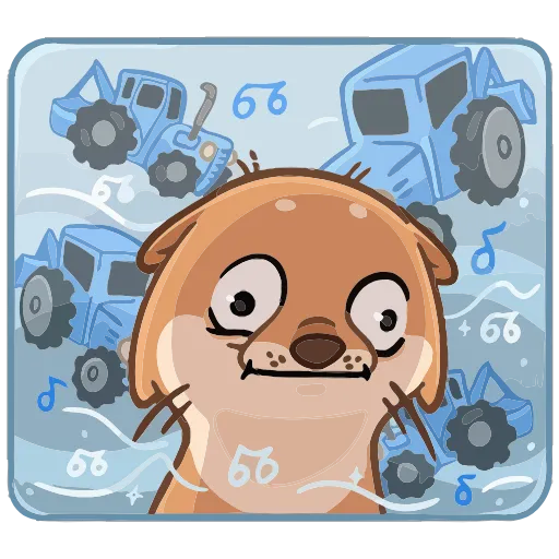 🤯 Эмодзи «Семейка Отти» для Telegram