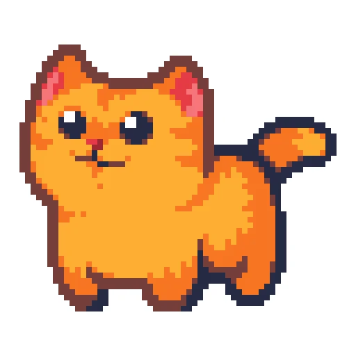Стикерпак thepixelcats для Telegram — скачать