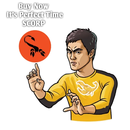 🤳 Стикер «Scorpion Token» для Telegram