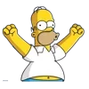 🤗 Эмодзи «🤗 The Simpsons - смайлики с Симпсонами 🍩» для Telegram