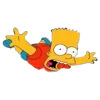 😫 Эмодзи «🤗 The Simpsons - смайлики с Симпсонами 🍩» для Telegram
