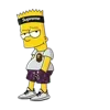 😎 Эмодзи «🤗 The Simpsons - смайлики с Симпсонами 🍩» для Telegram