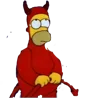 😈 Эмодзи «🤗 The Simpsons - смайлики с Симпсонами 🍩» для Telegram