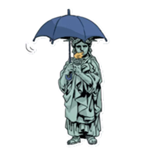 🗽 Стикер «The Statue» для Telegram