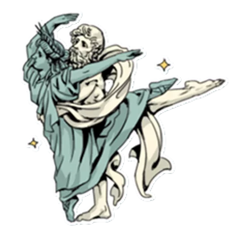 🗽 Стикер «The Statue» для Telegram