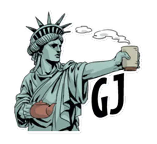 🗽 Стикер «The Statue» для Telegram