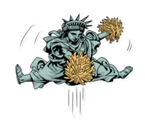 🗽 Стикер «The Statue» для Telegram