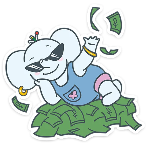 😎 Стикер «ТимаТомное настроение» для Telegram
