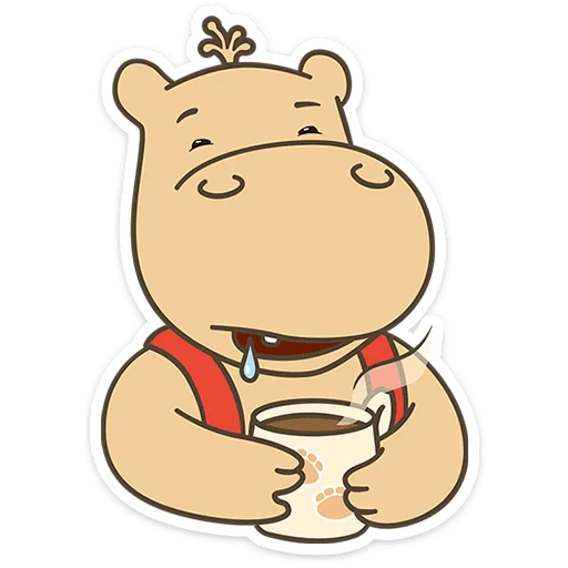 ☕ Стикер «ТимаТомное настроение» для Telegram