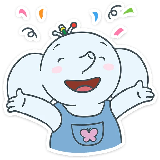 🎉 Стикер «ТимаТомное настроение» для Telegram