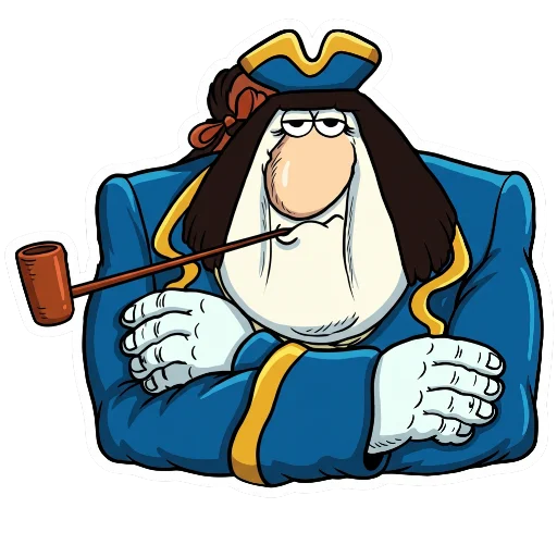 🤨 Стикер «Treasure Island» для Telegram