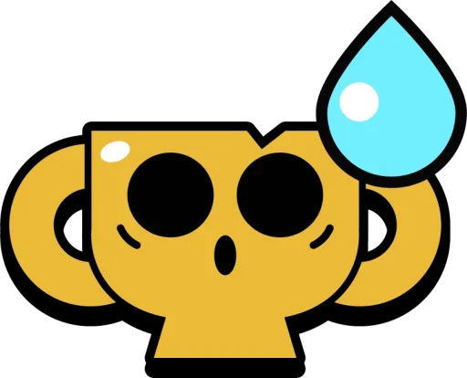 🤡 Стикер «Brawl Stars trophy» для Telegram