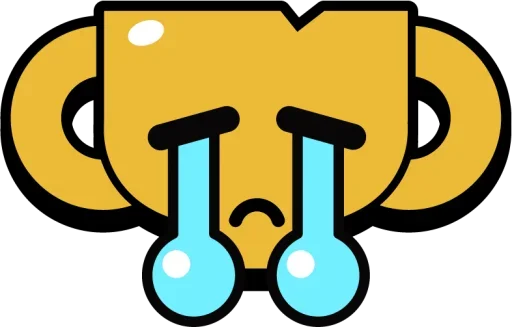 😭 Стикер «Brawl Stars trophy» для Telegram