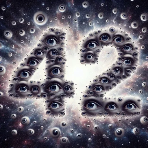 Стикерпак The Ultimate Question of Life the Universe and Everything для Telegram — скачать