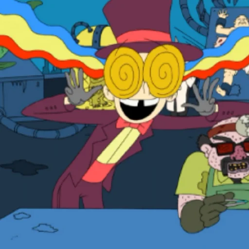 🌹 Стикер «THE WARDEN / Superjail / Супертюрьма» для Telegram