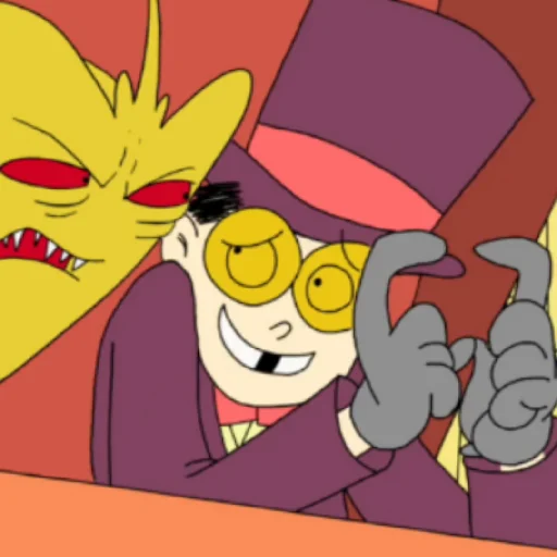 🌹 Стикер «THE WARDEN / Superjail / Супертюрьма» для Telegram