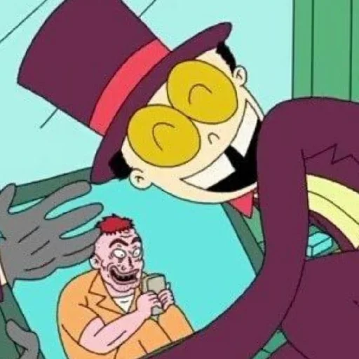🌹 Стикер «THE WARDEN / Superjail / Супертюрьма» для Telegram