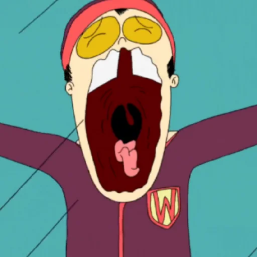 🌹 Стикер «THE WARDEN / Superjail / Супертюрьма» для Telegram