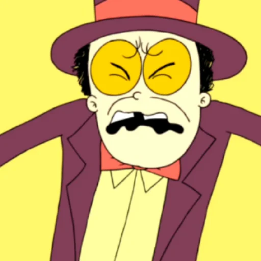 🌹 Стикер «THE WARDEN / Superjail / Супертюрьма» для Telegram