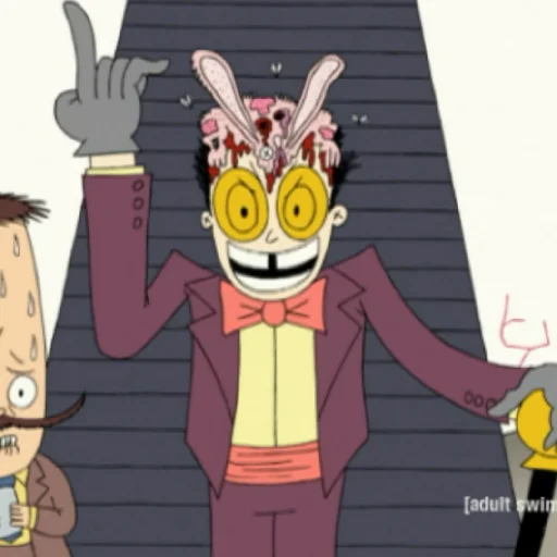 🌹 Стикер «THE WARDEN / Superjail / Супертюрьма» для Telegram