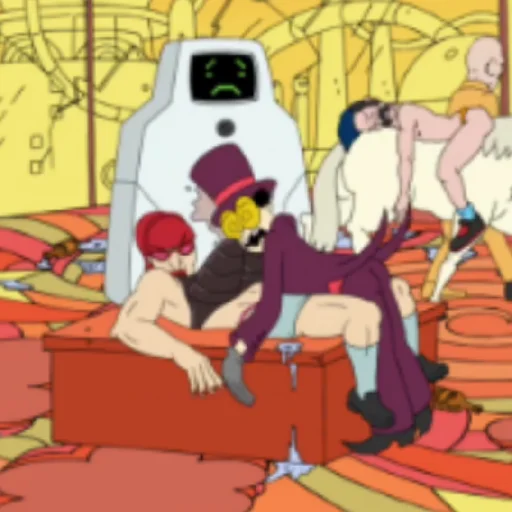 🌹 Стикер «THE WARDEN / Superjail / Супертюрьма» для Telegram
