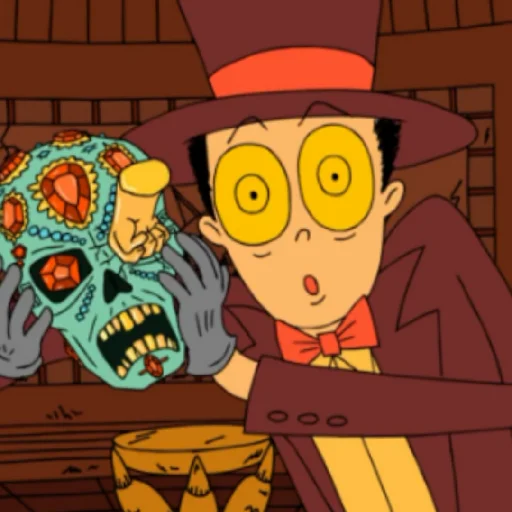 🌹 Стикер «THE WARDEN / Superjail / Супертюрьма» для Telegram