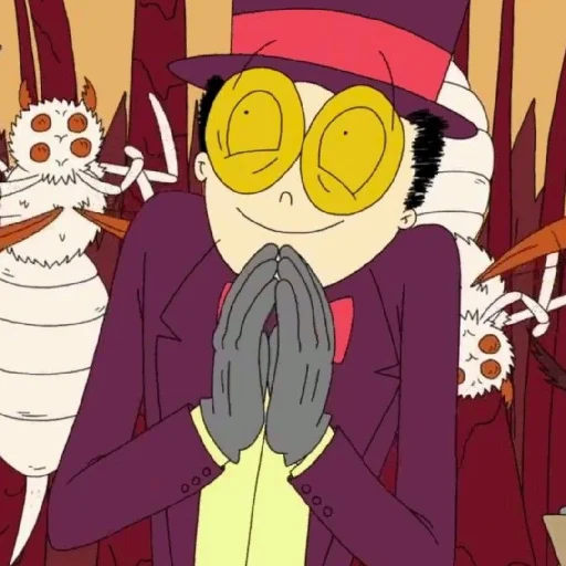 🌹 Стикер «THE WARDEN / Superjail / Супертюрьма» для Telegram