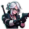 😍 Эмодзи «The Witcher 3 →» для Telegram
