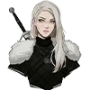 ❤️‍🔥 Эмодзи «The Witcher 3 →» для Telegram