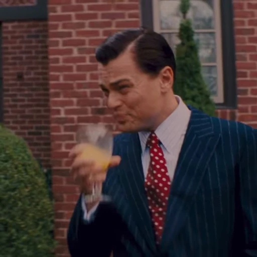 😌 Стикер «The Wolf of Wall Street» для Telegram