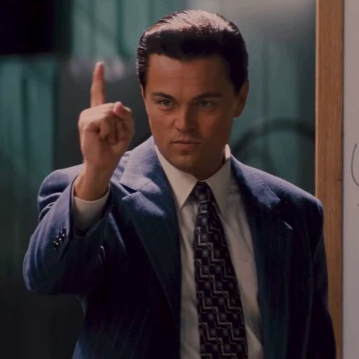 🫵 Стикер «The Wolf of Wall Street» для Telegram