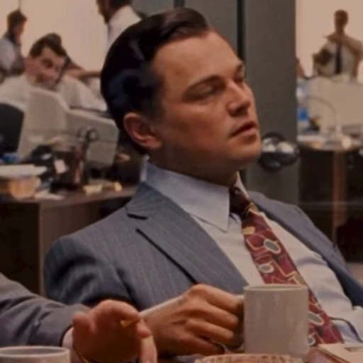 🙄 Стикер «The Wolf of Wall Street» для Telegram