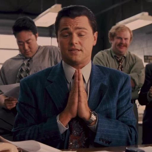 🙏 Стикер «The Wolf of Wall Street» для Telegram