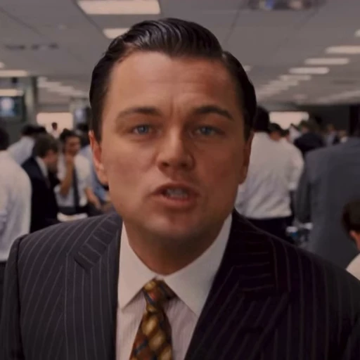 🙅‍♂️ Стикер «The Wolf of Wall Street» для Telegram