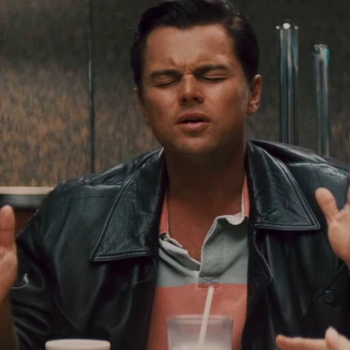 ⁉️ Стикер «The Wolf of Wall Street» для Telegram