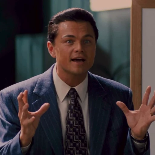 🍑 Стикер «The Wolf of Wall Street» для Telegram