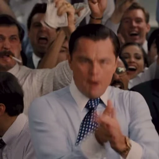 🏆 Стикер «The Wolf of Wall Street» для Telegram