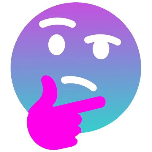 🤔 Стикер «🤔» для Telegram