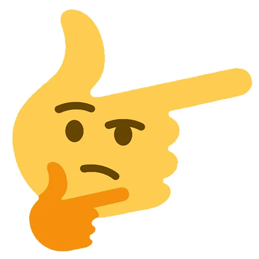🤔 Стикер «🤔» для Telegram