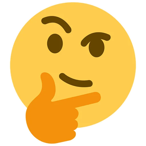 🤔 Стикер «🤔» для Telegram
