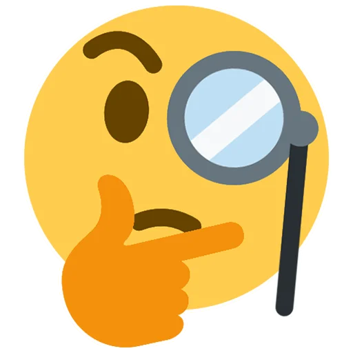 🤔 Стикер «🤔» для Telegram