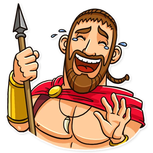 Стикерпак This is Sparta! для Telegram — скачать