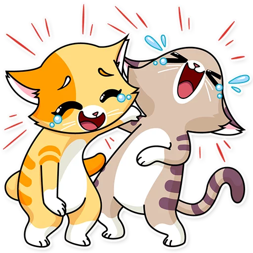 Стикерпак Katie Cat для Telegram — скачать