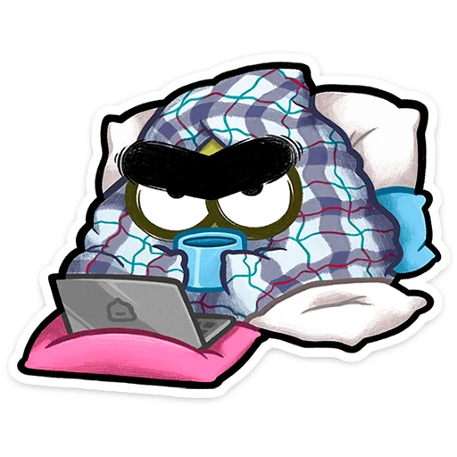 ⭐ Стикер «Чертополох» для Telegram