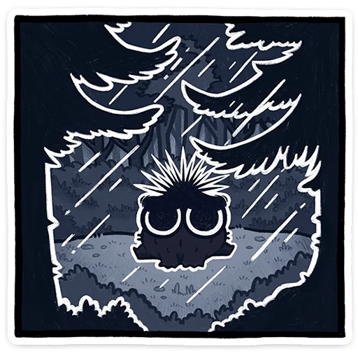 ⭐ Стикер «Чертополох» для Telegram