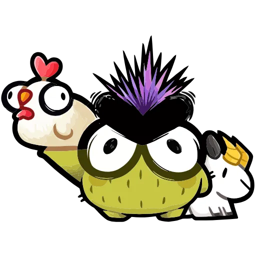 🐓 Эмодзи «Чертополох» для Telegram