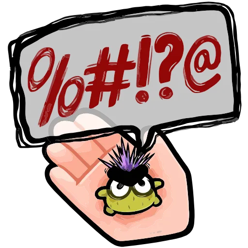 🤬 Эмодзи «Чертополох» для Telegram