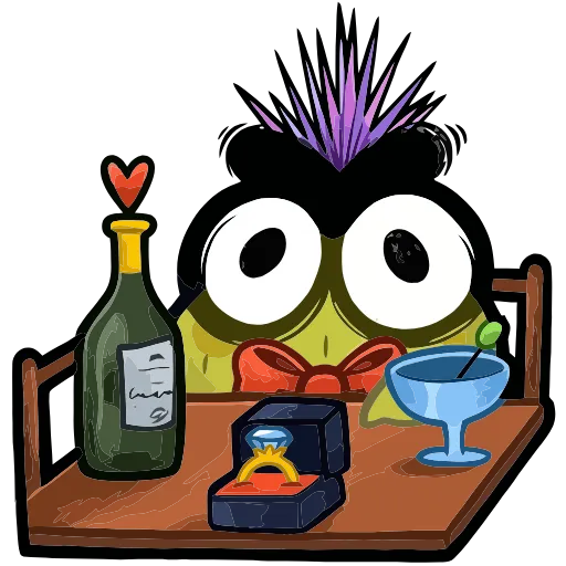 🙂 Эмодзи «Чертополох» для Telegram