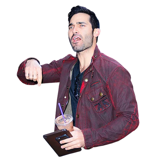 Стикерпак Tyler Hoechlin WTF для Telegram — скачать