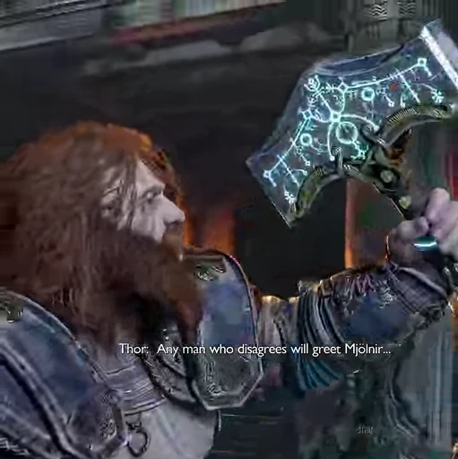 ⚜️ Стикер «Thor / god of war» для Telegram